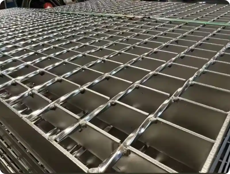 Shunchen Hot Dip Galvanized Grating for industrial platforms and walkways